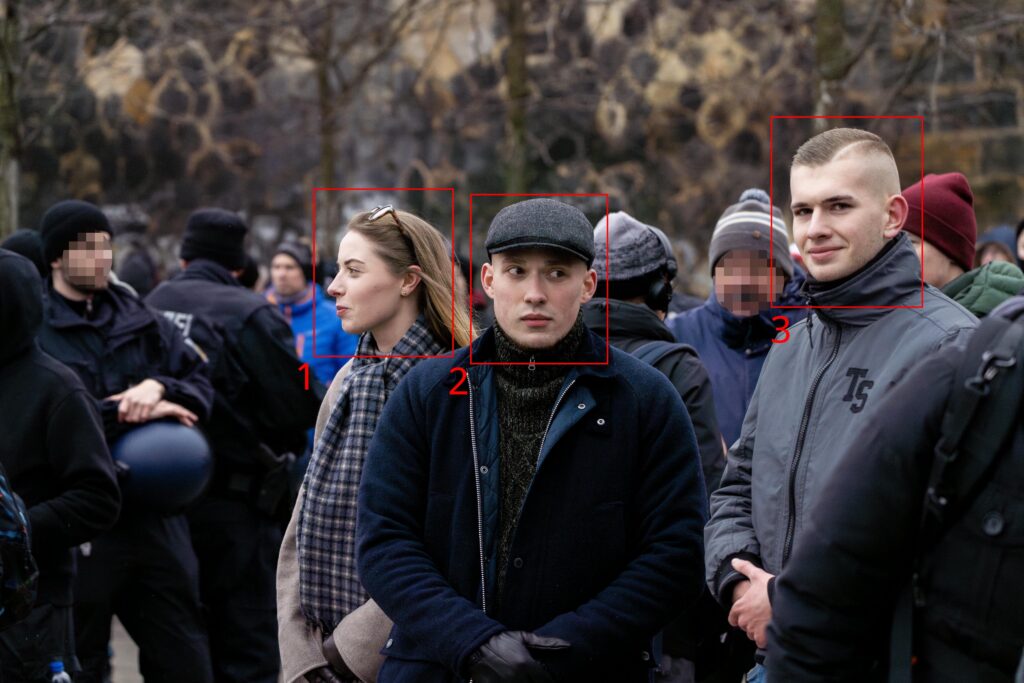 Ida Wolf, Eric Krempler und Lennart Voigt